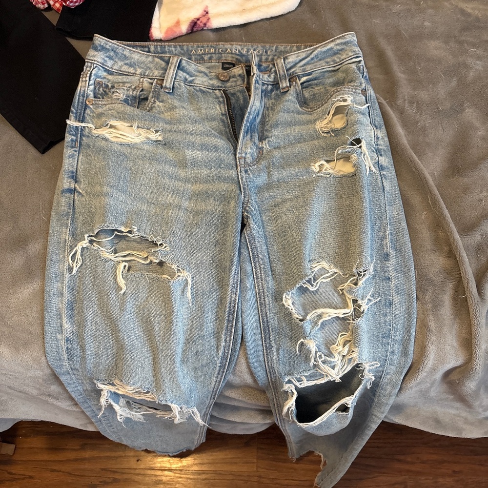 Light blue jeans